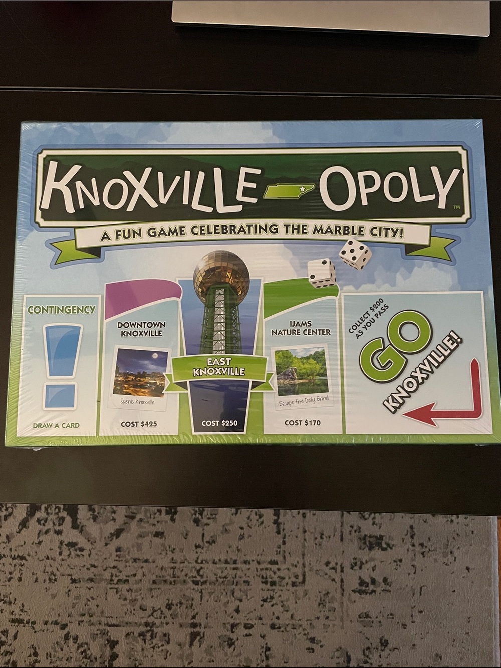 Monopoly Knoxville-Opoly Family Board Game - NWT